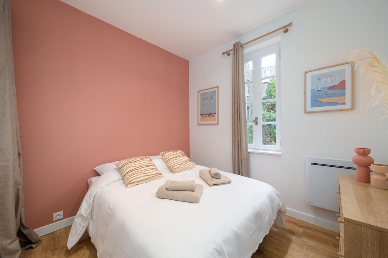 Superbe Appartement Avec Jardin Dinan Centre - Jerzual エクステリア 写真